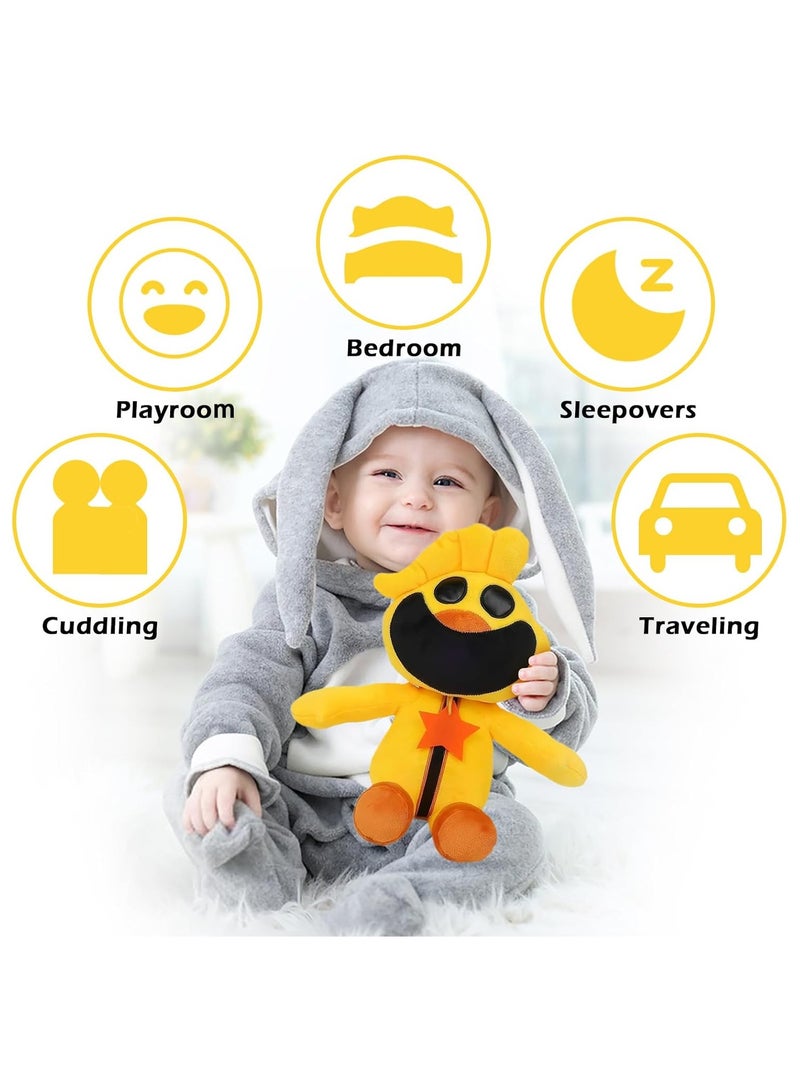 Smiling Critters Plush Toy,The Smiling Critters Plush Doll, Cute CatNap Cartoon Stuffed Anime Smiling Critters Plush Toy for Game Fans Kids Gift - Image 4
